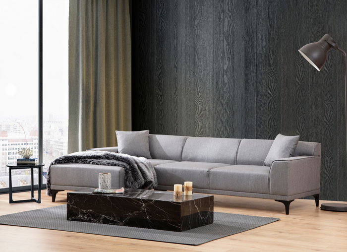 Atelier Del Sofa Petra L Corner - Gris Claro